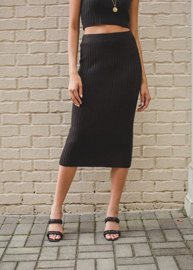 525 America Ribbed Skirt