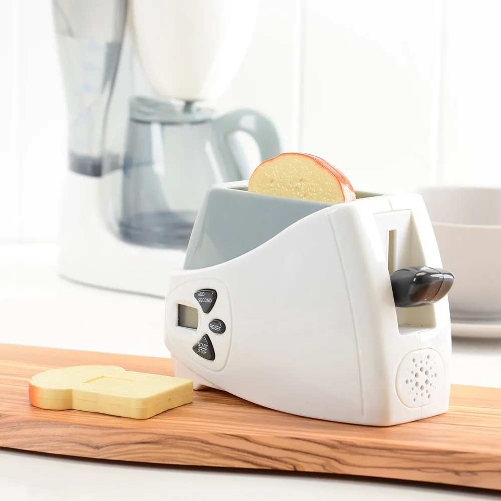 Action Fun Appliances | Realistic Breakfast Set with Coffee Maker & Toaster