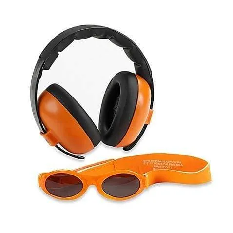 Baby Earmuffs & Sunglasses Combo Set