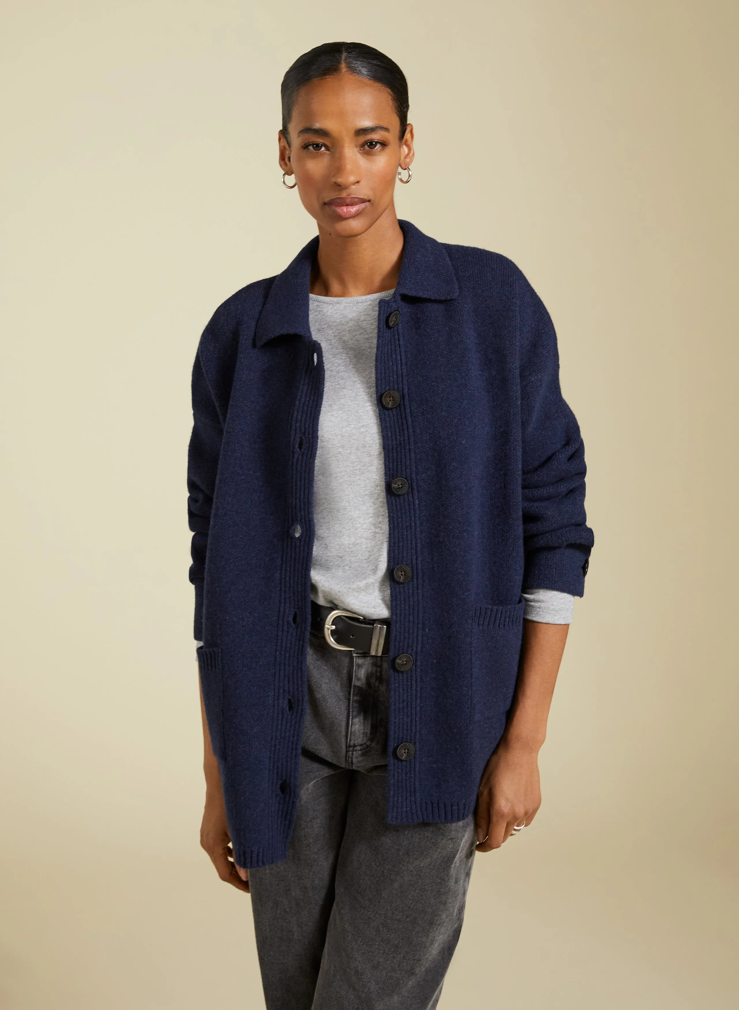 Bay Wool Blend Knitted Jacket