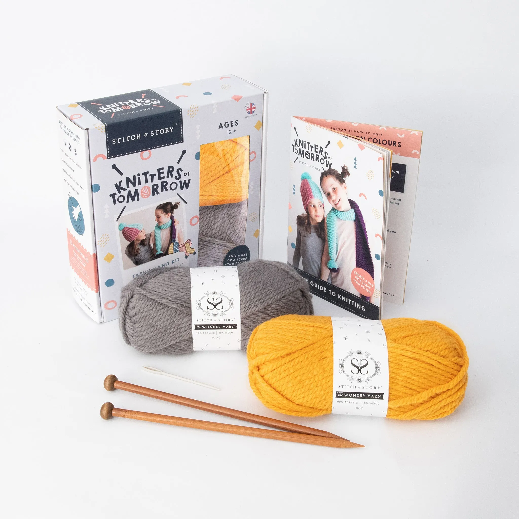 Childrens Beginners Knitting Kit