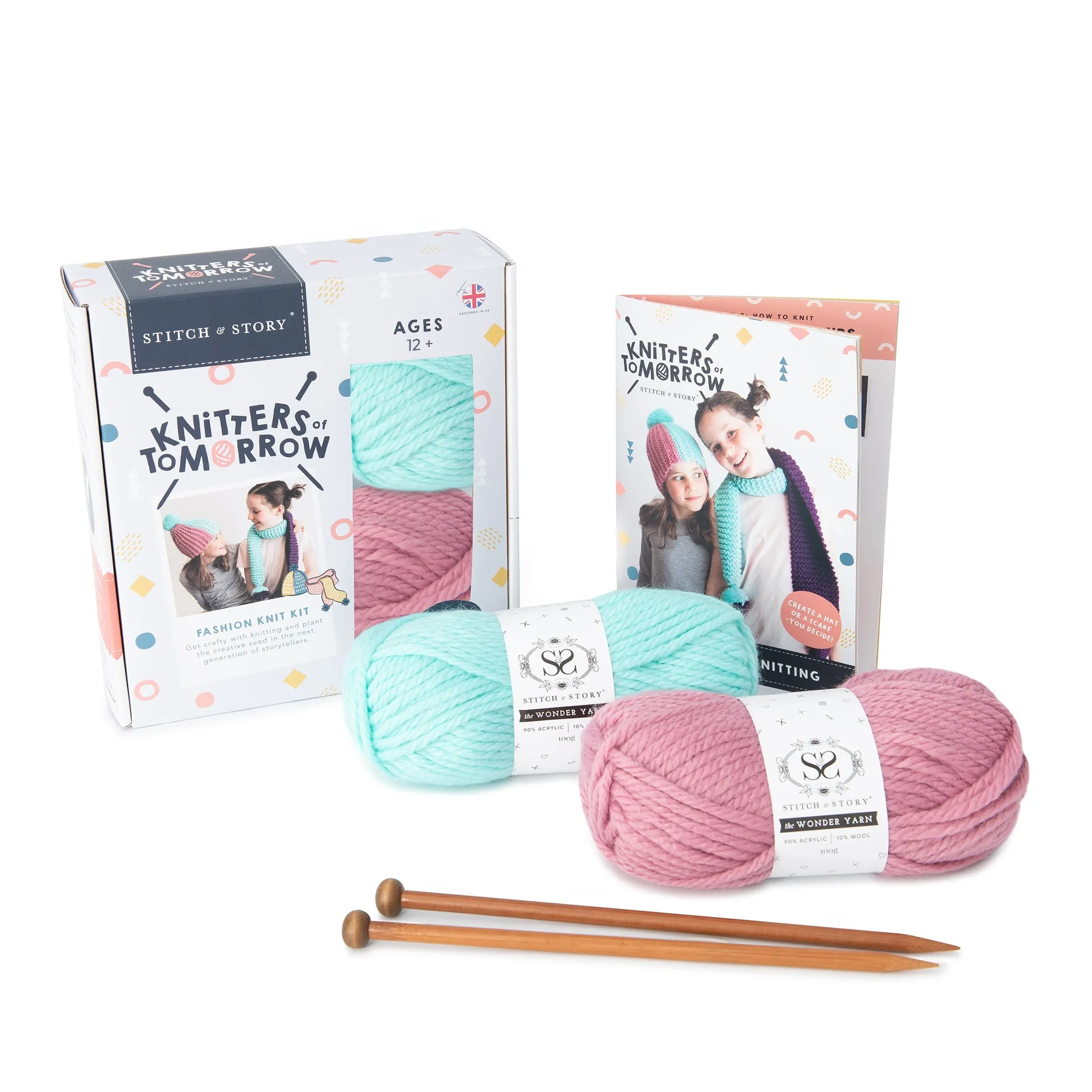 Childrens Beginners Knitting Kit