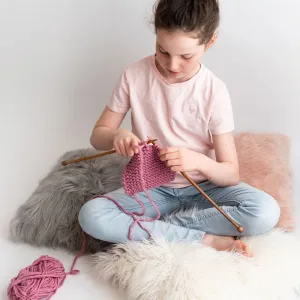 Childrens Beginners Knitting Kit