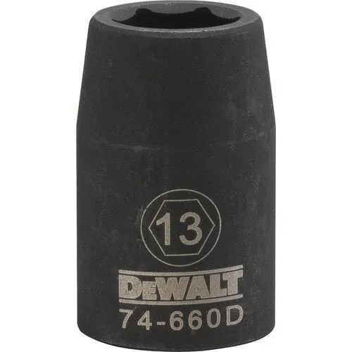 Dewalt DWMT74660OSP  - 1/2 DRIVE IMPACT SOCKET - 6 POINT-13MM