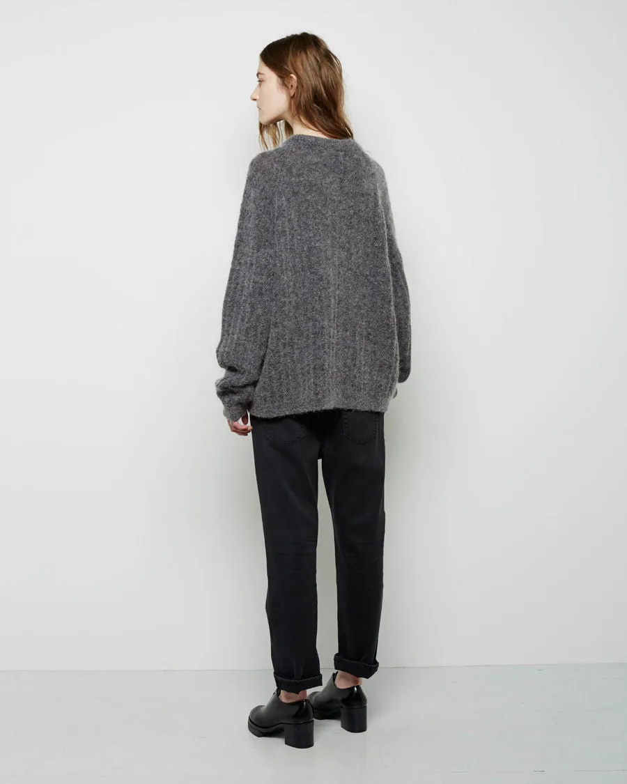 Dramatic Mohair Pullover