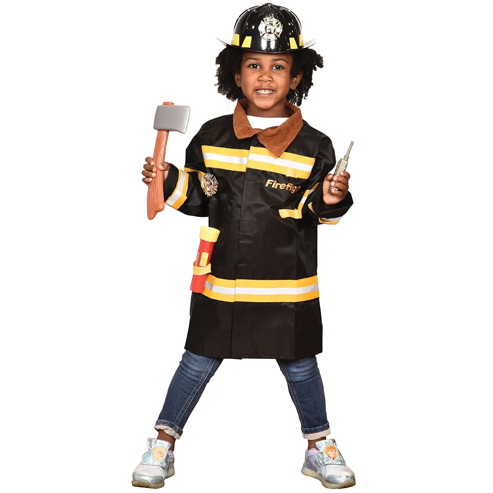 Firefighter Classroom Career Outfit | Ages 3 - 6 | With Accessories