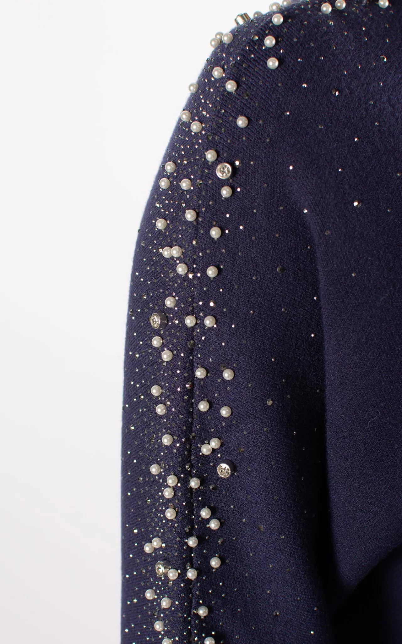 Heather Sparkle Jumper | Navy