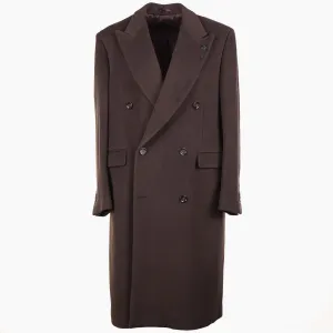 Lardini Soft Brushed Wool Overcoat