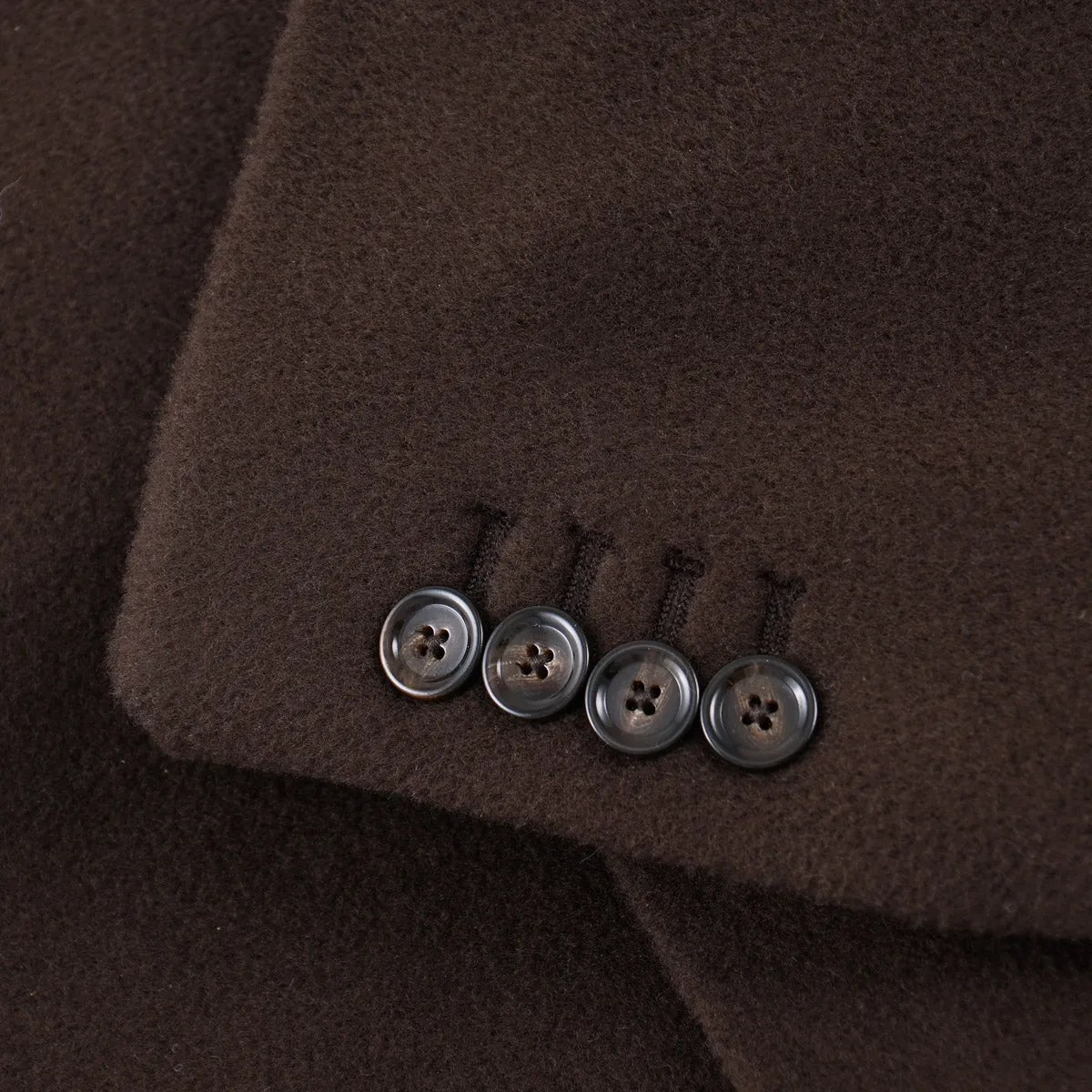 Lardini Soft Brushed Wool Overcoat