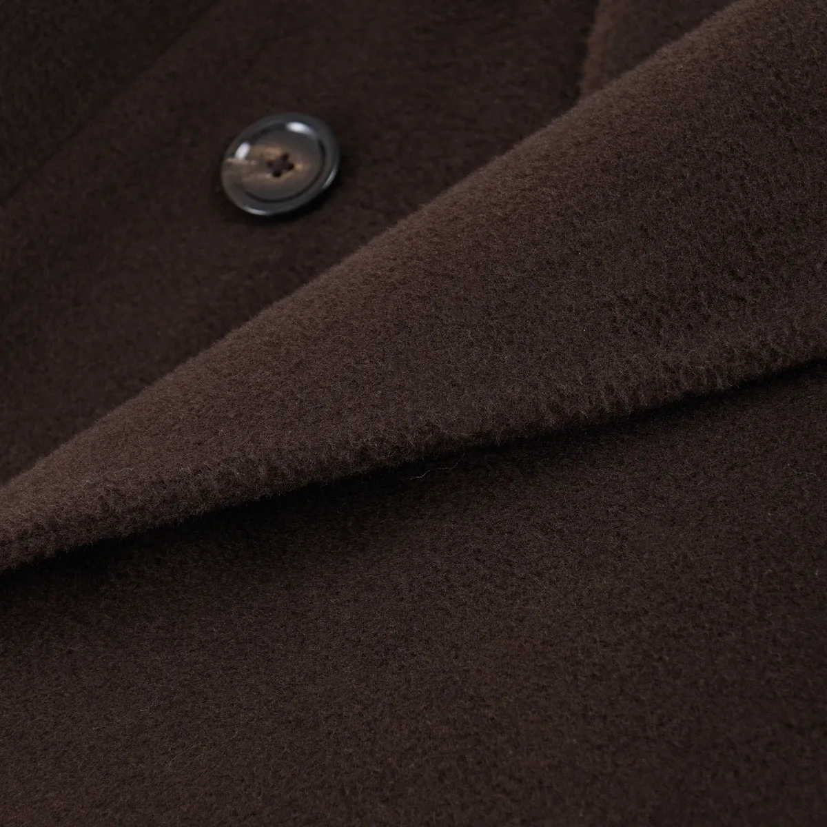 Lardini Soft Brushed Wool Overcoat