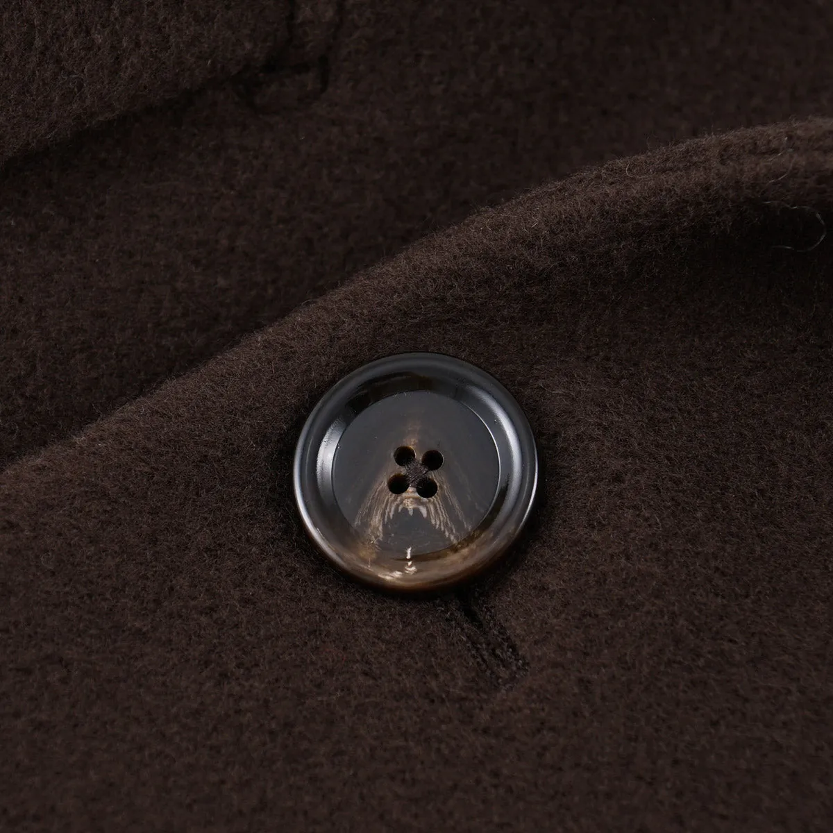 Lardini Soft Brushed Wool Overcoat