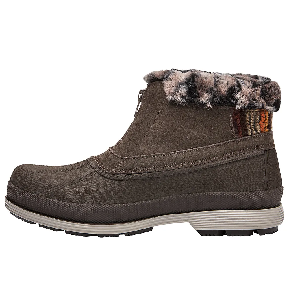 Lumi Ankle Zippered Snow Booties