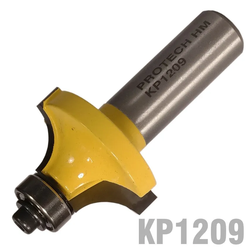 PRO-TECH CORNER ROUNDING 1 1/4' X 5/8' (3/8' RADIUS) 1/2' SHANK KP1209