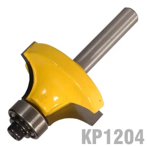 PRO-TECH CORNER ROUNDING 1 1/4' X 5/8' (3/8' RADIUS) 1/4' SHANK KP1204