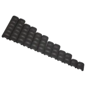 Rail Cover Package 14 Piece - Black