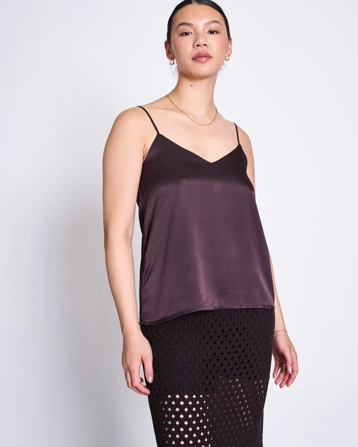 SLIP TOP MAUD ESPRESSO