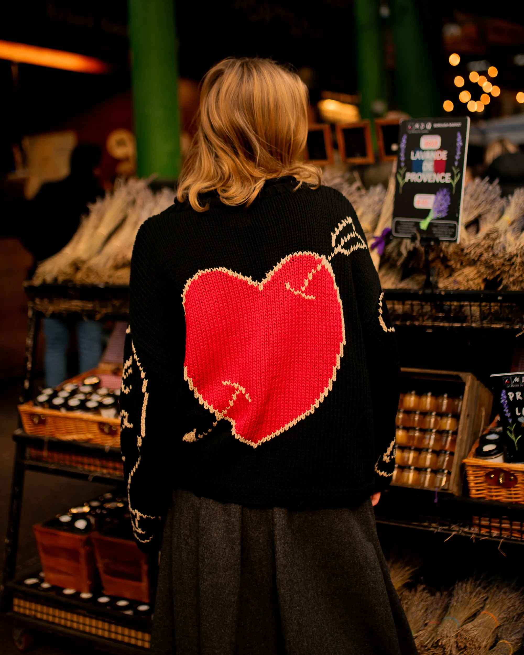 The Young Hearts Jumper - Black