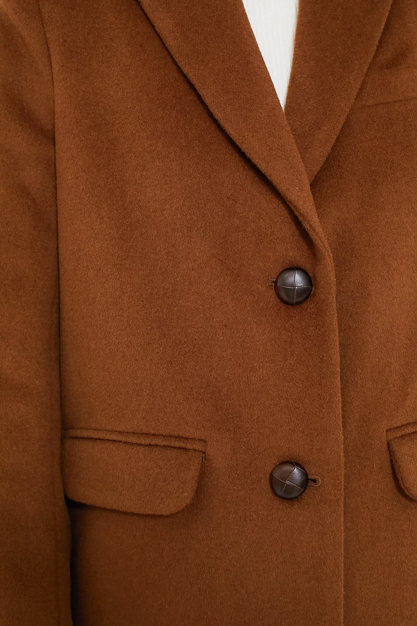 Walnut Wool Cashmere Atelier Blazer