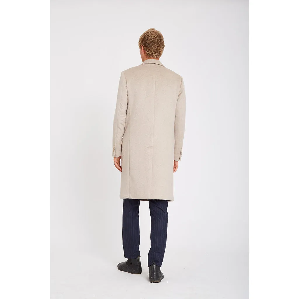 Wasted Talent Di Lusso Cashmere Overcoat - Champagne