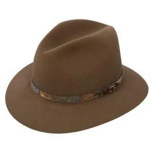 Weekender - Stetson Walnut Fur Felt Fedora Hat - TFWKDR